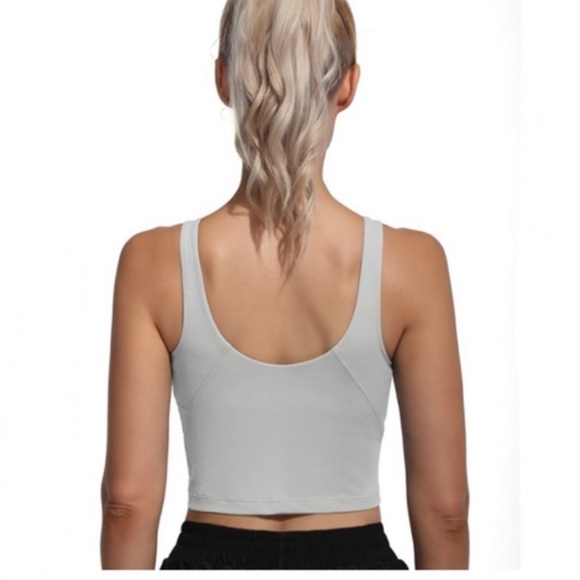 Promover Sports Bra Women Longline Medium Support Workout Bra - Picture 2 of 11